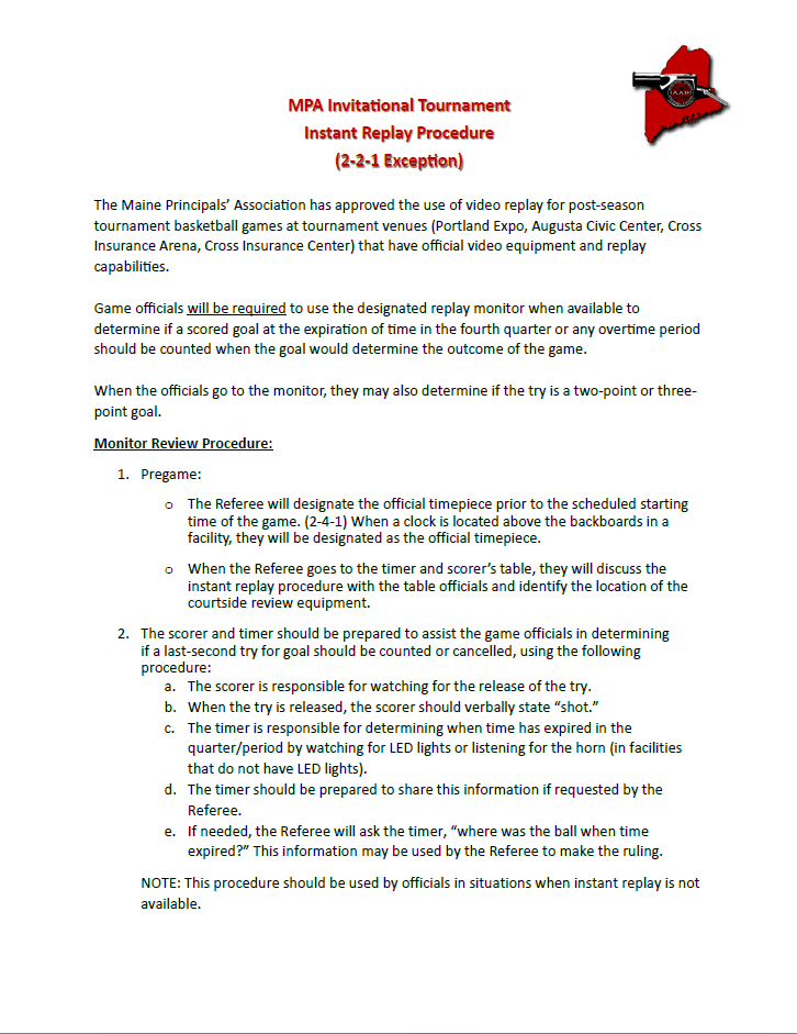 Downloads/Links Maine Basketball Council